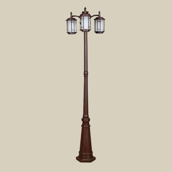Poste Farol Bronce