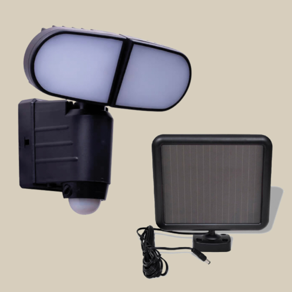 Lámp. Pared solar/sensor