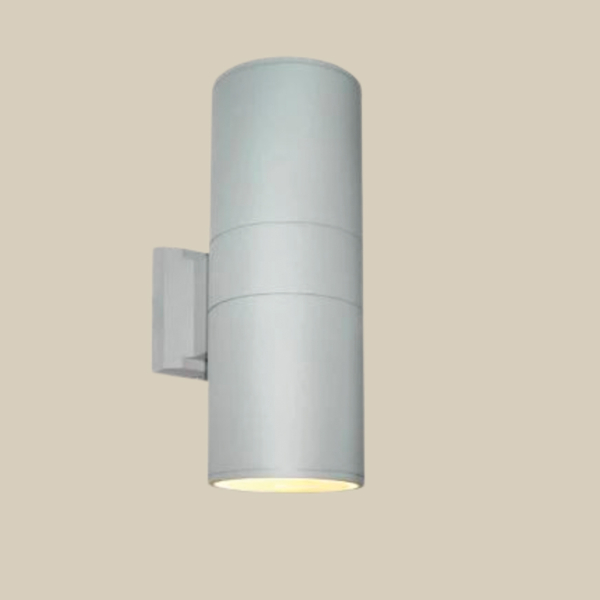 Lamp. Pared gray
