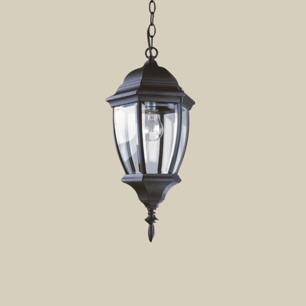 Farol Colgante Negro