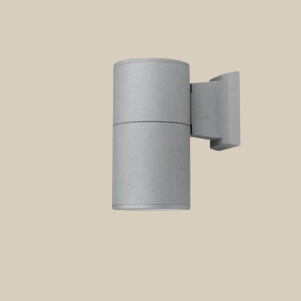 Lamp. Pared gris