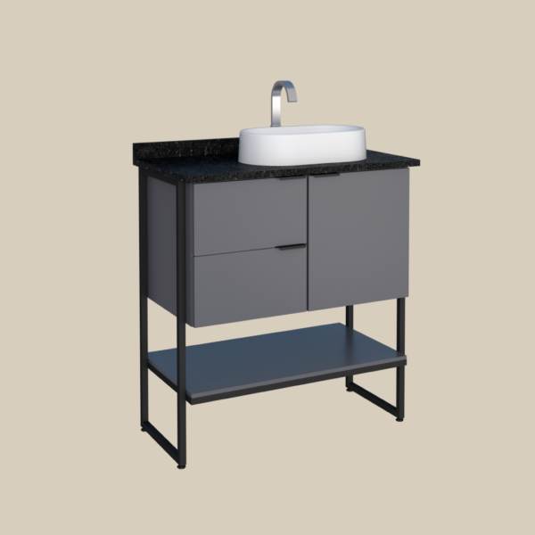 Mueble para baño Nilo gris